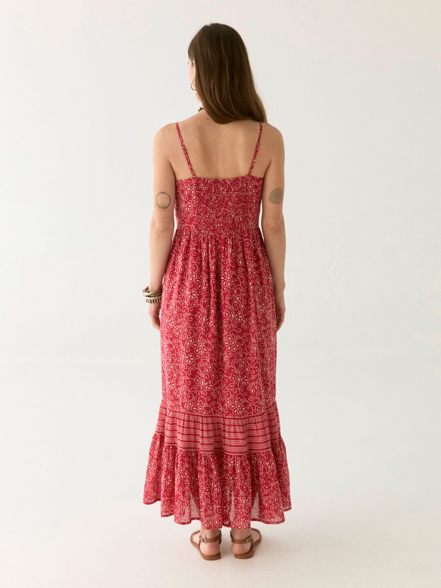 Maison Hotel Gadea Dress in Jeranio Chilli - BODHII