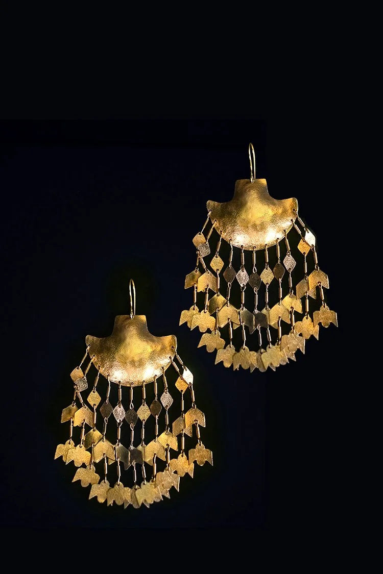 The Gold Seim Luxe Earrings - BODHII