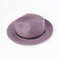 TRAVAUX EN COURS- Borsalino hat leather strap Violet - BODHII