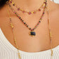 Rubyteva Design Labradorite & Multi Tourmaline Kasbah necklace