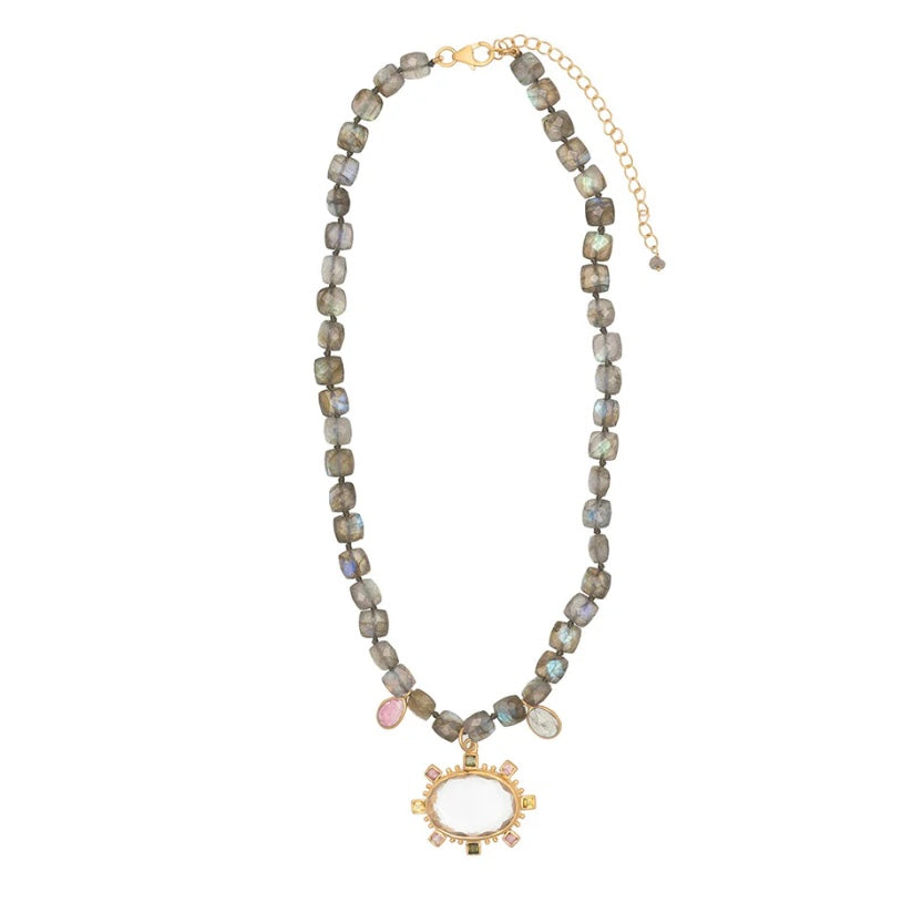Rubyteva Design Rambagh Labradorite necklace