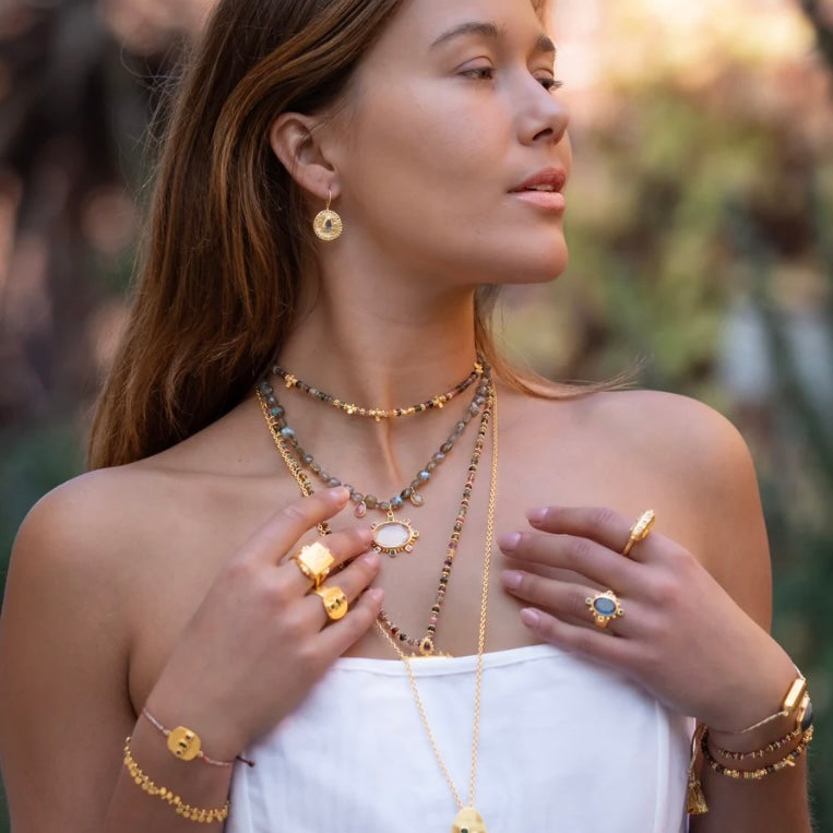 Rubyteva Design Rambagh Labradorite necklace