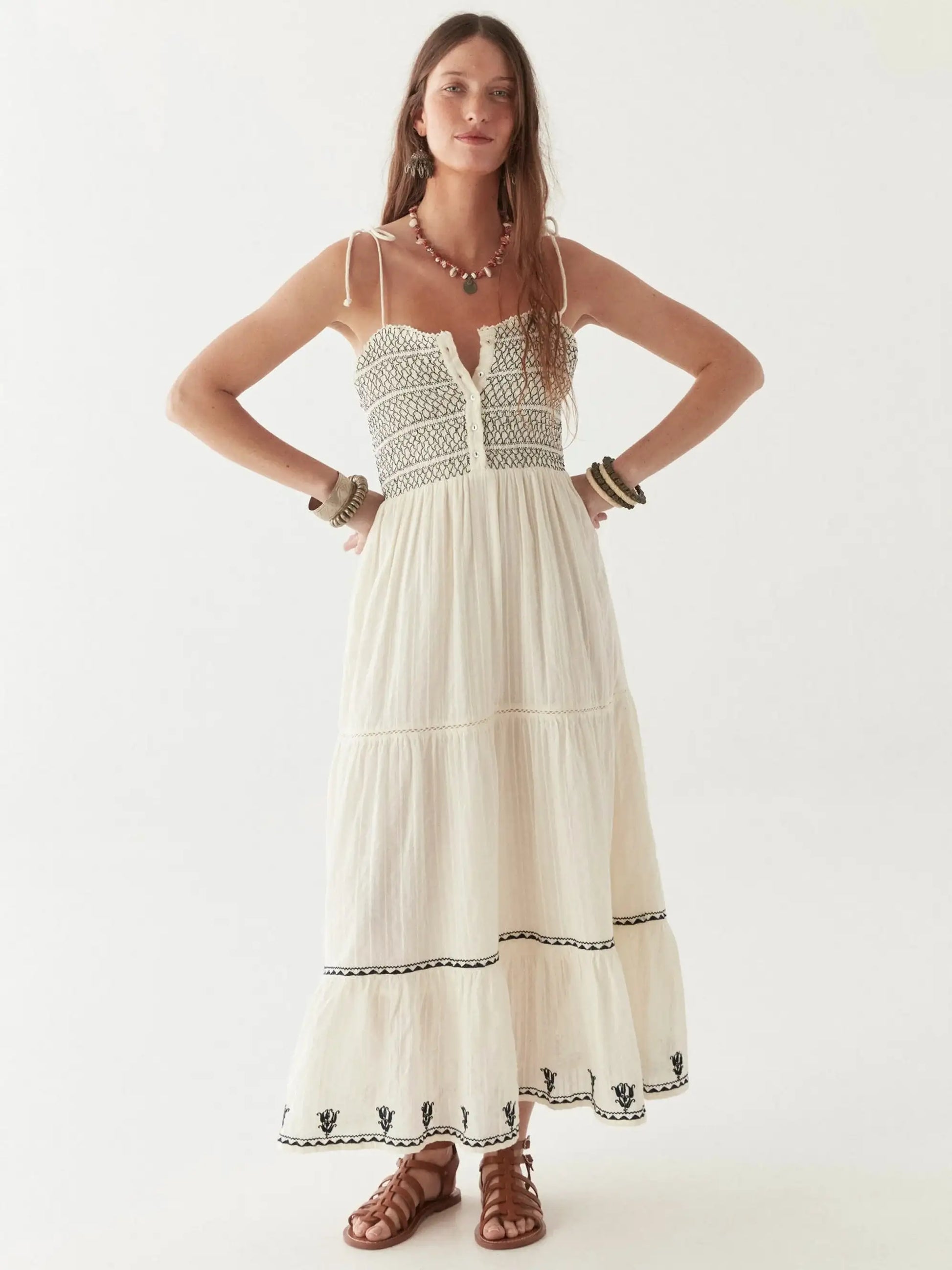 Daphne Dress - Blue Lagoon - BODHII