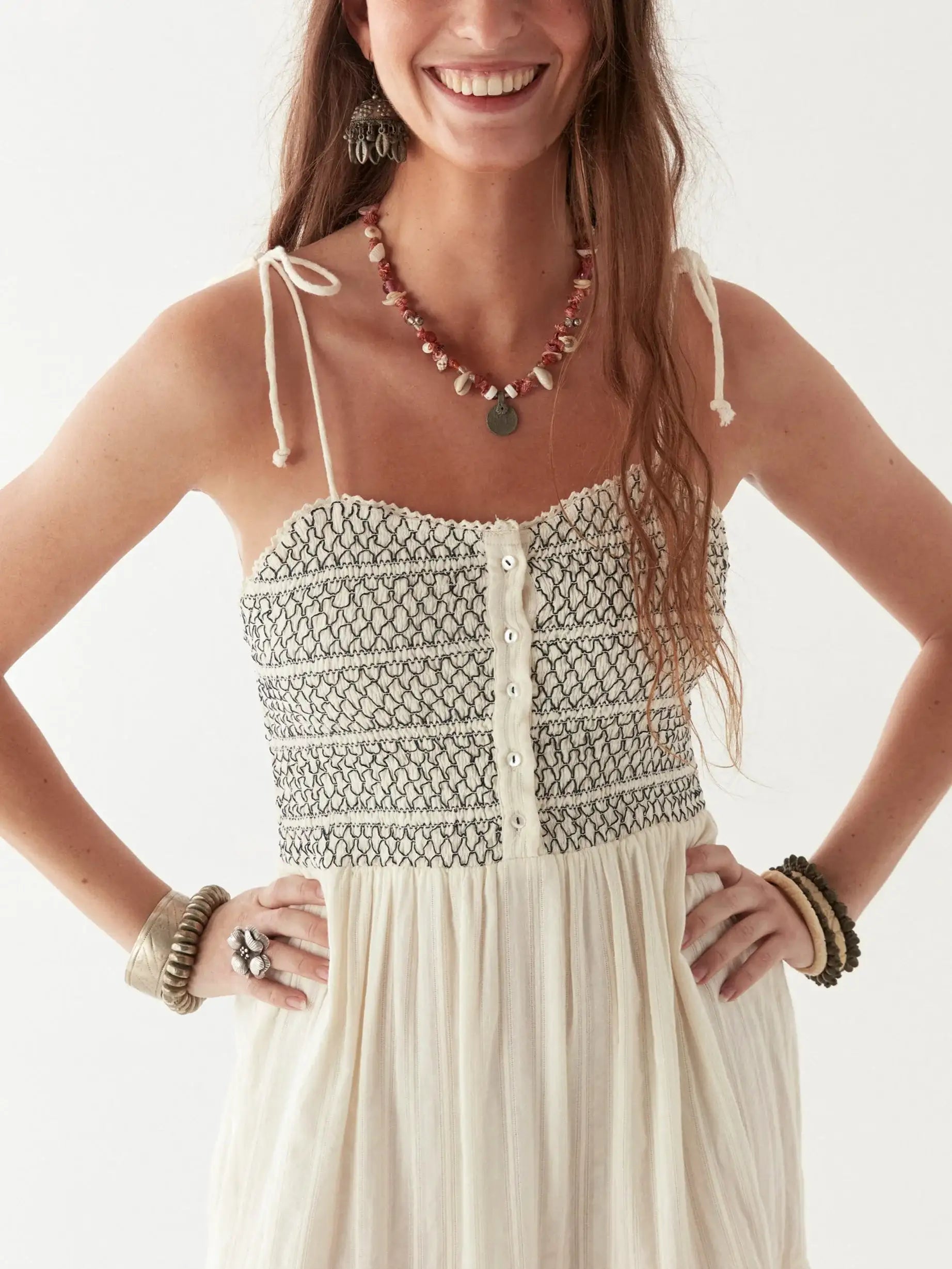 Daphne Dress - Blue Lagoon - BODHII