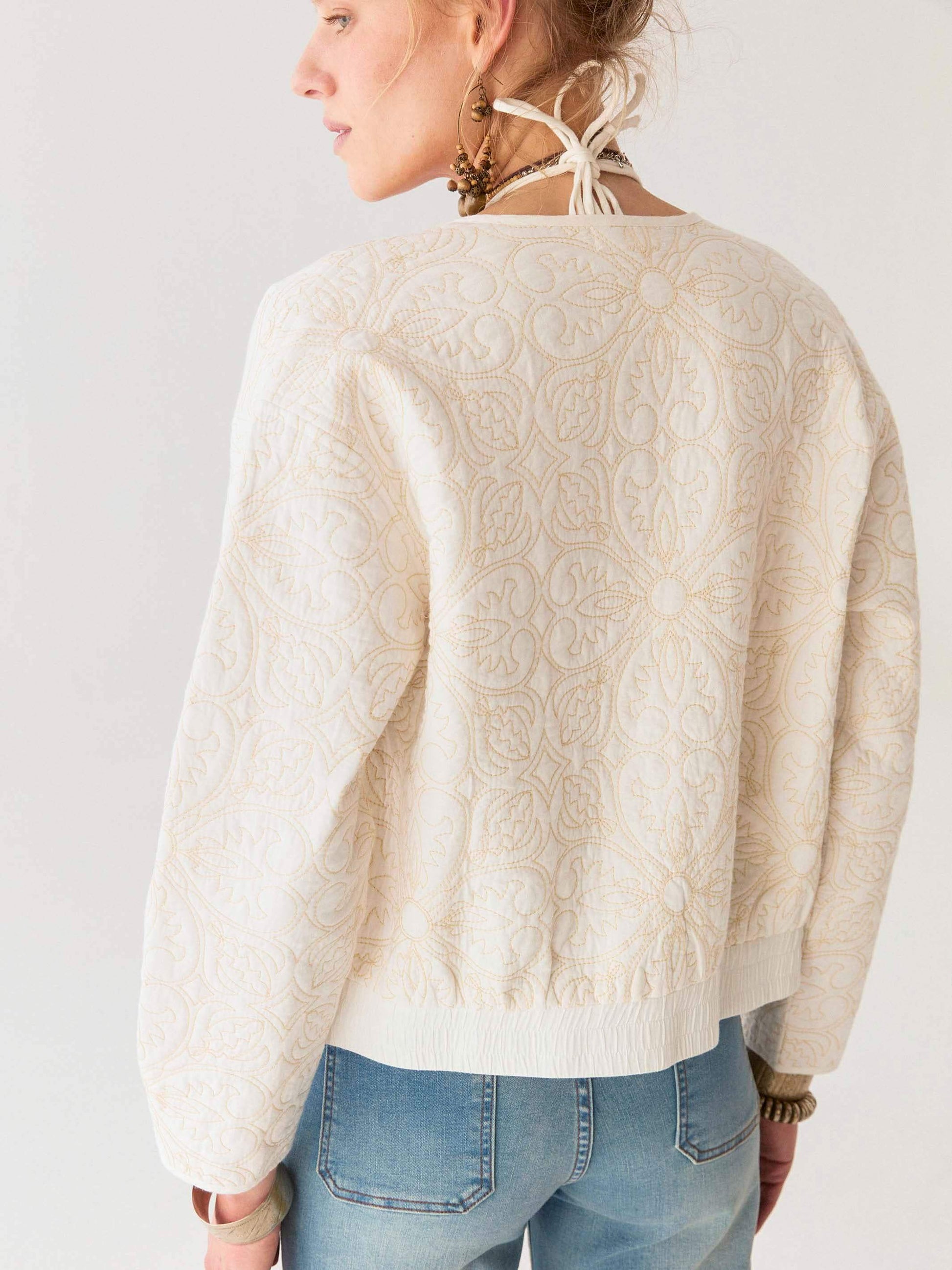 Boticcelli Jacket - Tesela Ivory - BODHII