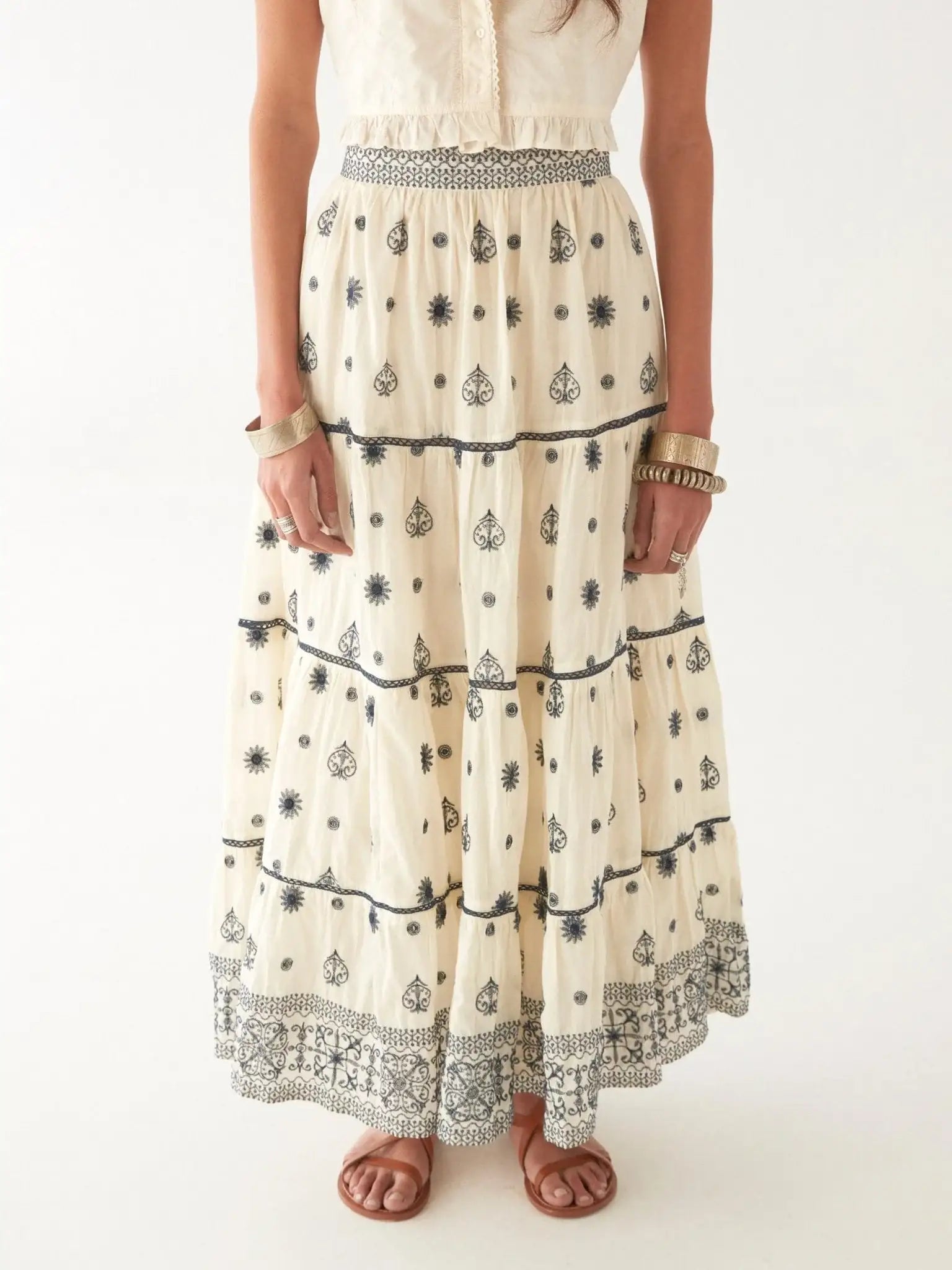 Charlotte Skirt - Off White - BODHII