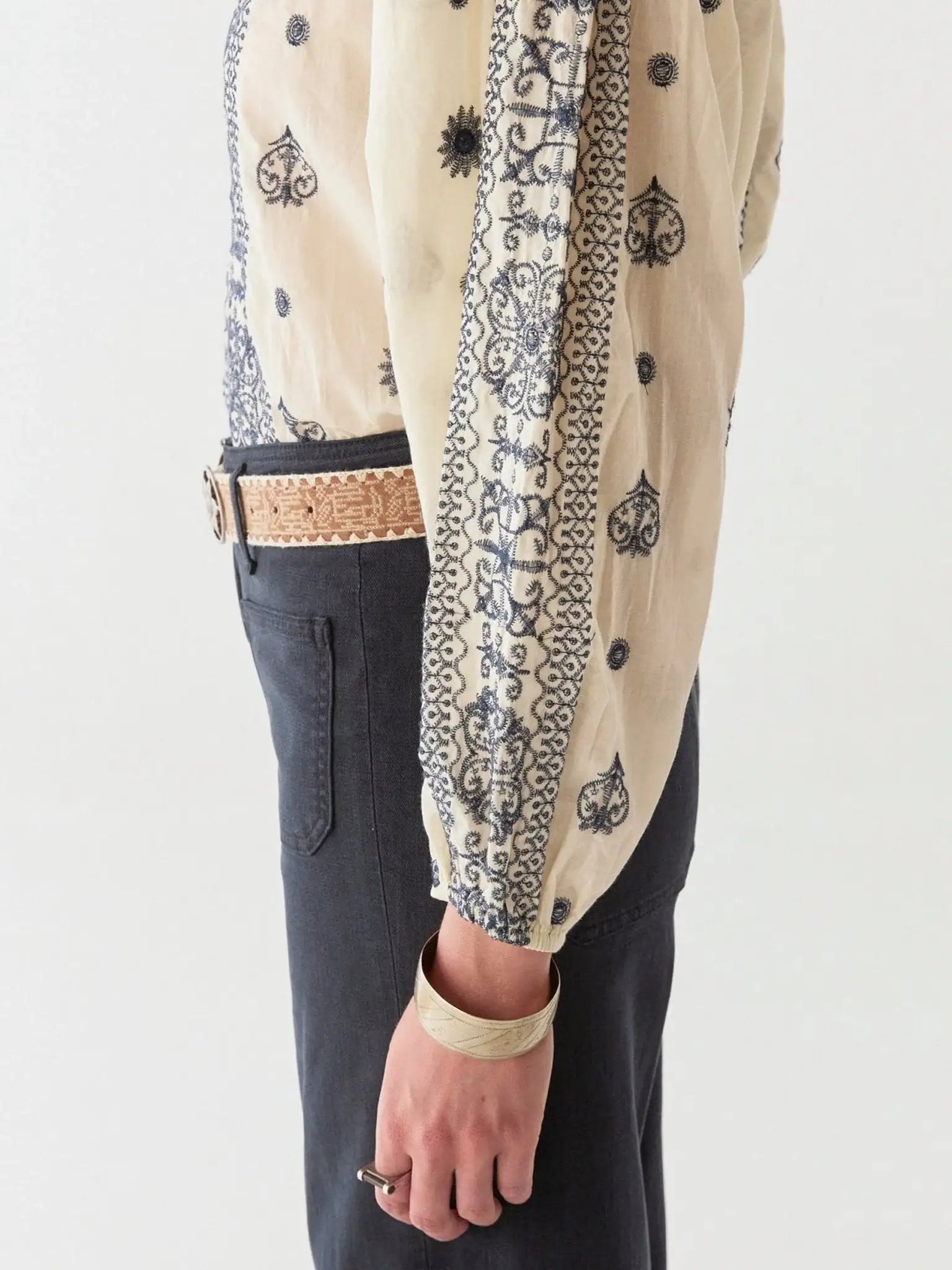 Stephanie Blouse - Off White - BODHII