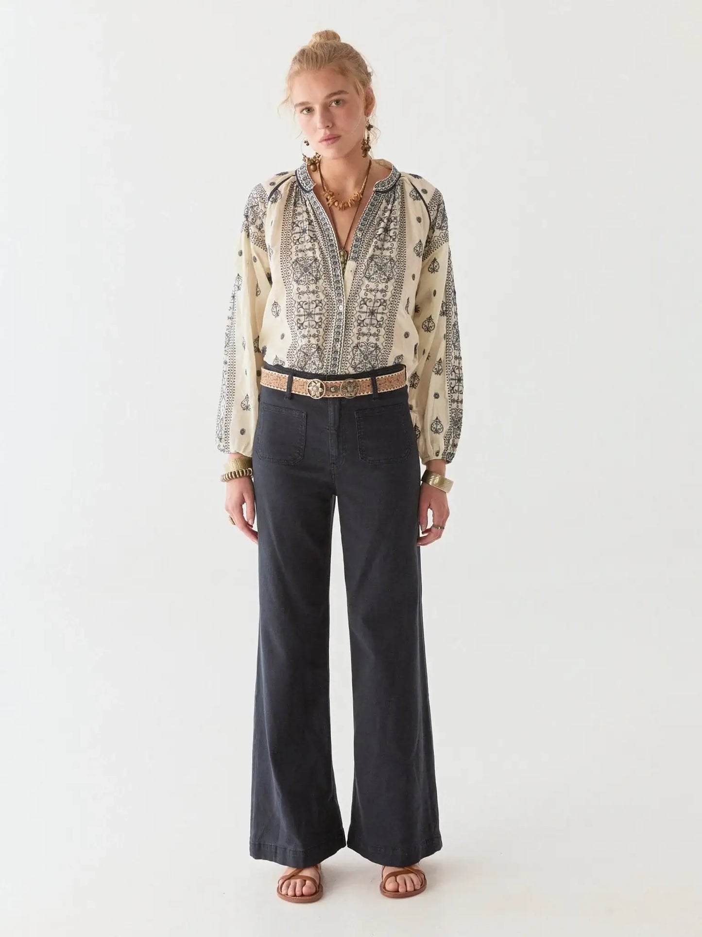 Stephanie Blouse - Off White - BODHII