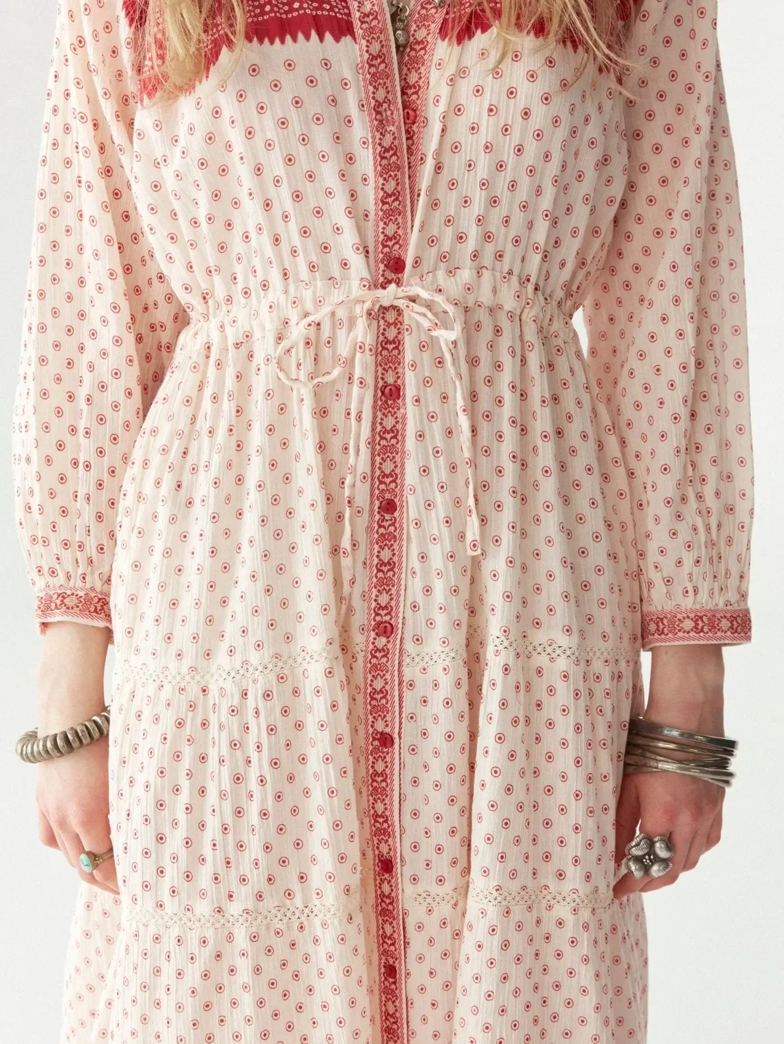 Triana Dress - Passion Red - BODHII