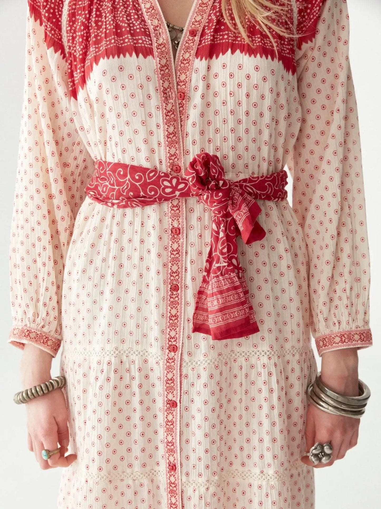 Triana Dress - Passion Red - BODHII