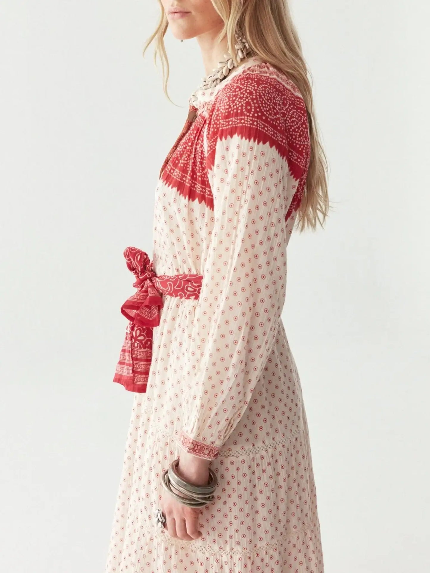 Triana Dress - Passion Red - BODHII